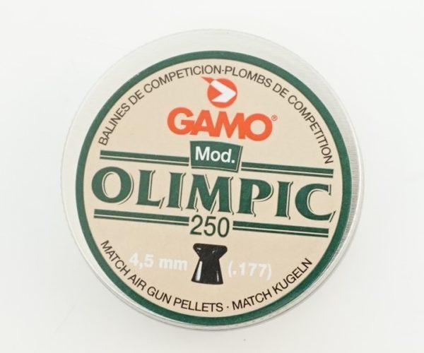 Пули Gamo Olimpic 4,5 мм, 0,49 грамм, 250 штук