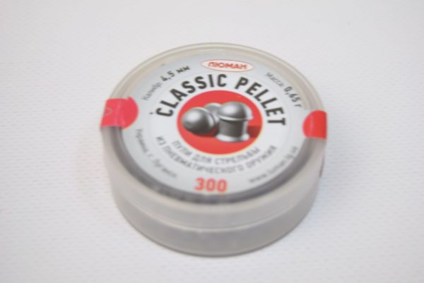 Пули Люман Classic Pellets 4,5 мм, 0,65 грамм, 300 штук