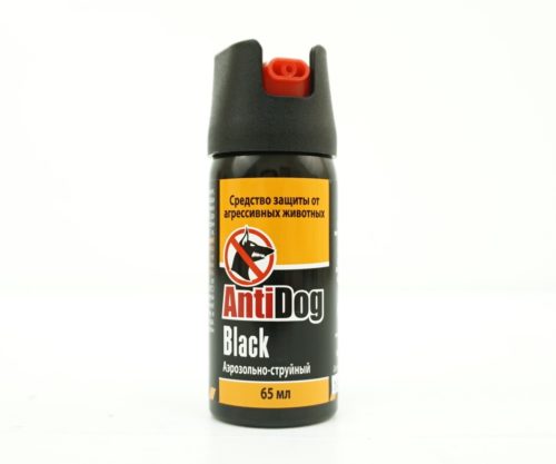 Распылитель-баллончик AntiDog Black, 65 мл