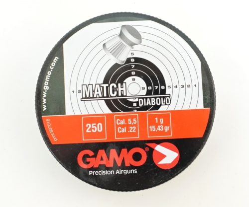 Пули Gamo Match 5,5 мм, 0,9 грамм, 250 штук