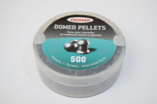 Пули Люман Domed Pellets 4,5 мм, 0,57 грамм, 500 штук