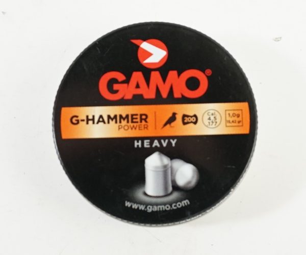 Пули Gamo G-Hammer 4,5 мм, 1,0 грамм, 200 штук