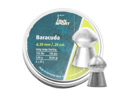 Пули H&N Baracuda 6,35 мм, 2,0 грамм, 150 штук