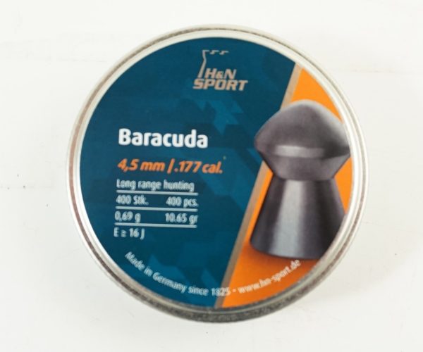 Пули H&N Baracuda 4,5 мм, 0,69 грамм, 400 штук