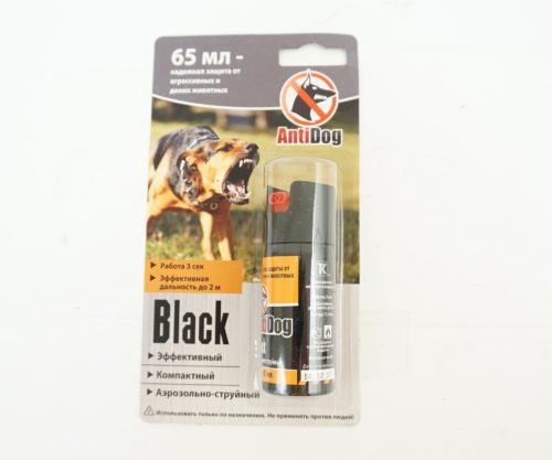 Распылитель-баллончик AntiDog Black, 65 мл