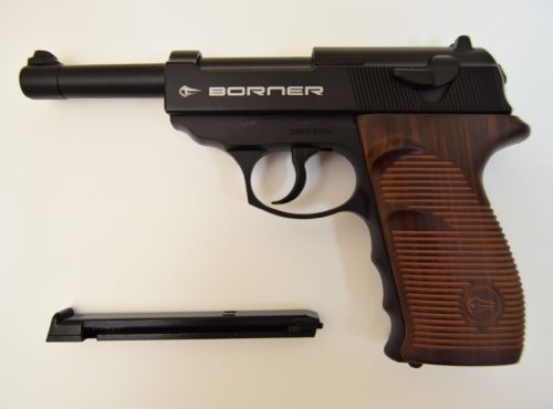 Пневматический пистолет Borner C41 (Walther P.38)