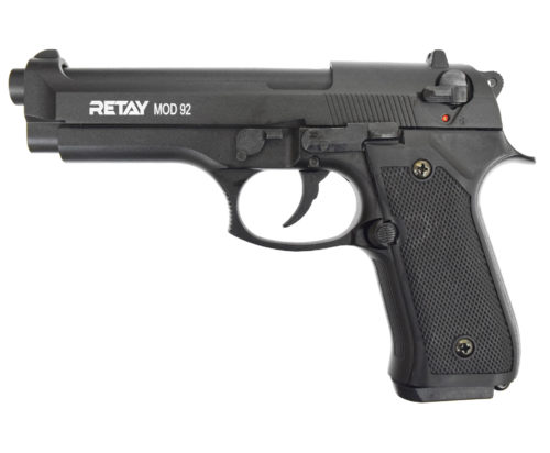 Охолощенный СХП пистолет Retay MOD92 (Beretta) 9mm P.A.K