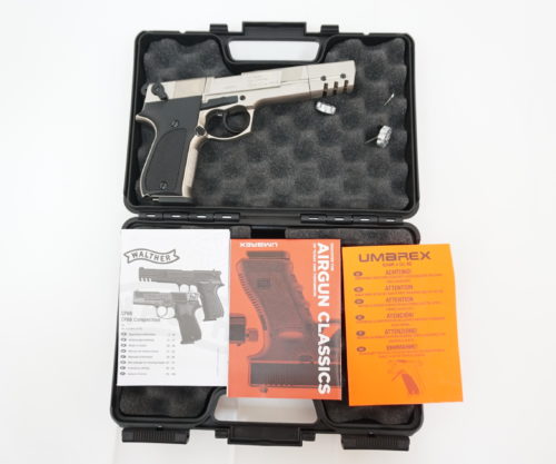 Пневматический пистолет Umarex Walther CP88 Competition Nickel