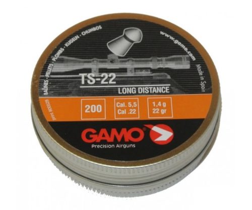 Пули Gamo TS-22 5,5 мм, 1,4 грамм, 200 штук