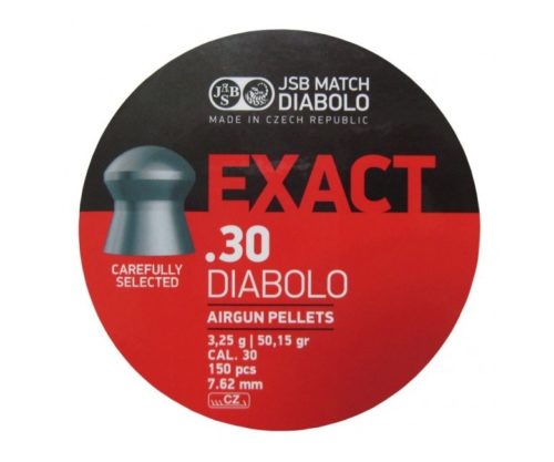 Пули JSB Exact Diabolo 7,62 мм, 3,25 грамм, 150 штук