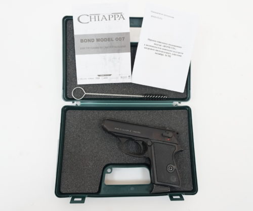 Охолощенный СХП пистолет Chiappa Bond-СО (Walther PPK) 10ТК