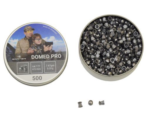 Пули Borner Domed Pro 4,5 мм, 0,51 грамм, 500 штук